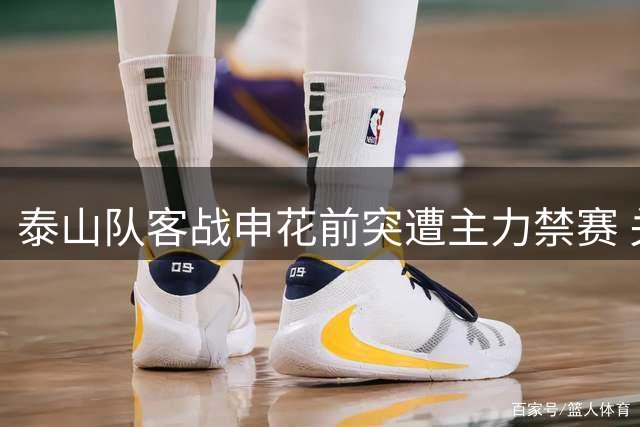 泰山队客战申花前突遭主力禁赛 关键战役战力大减